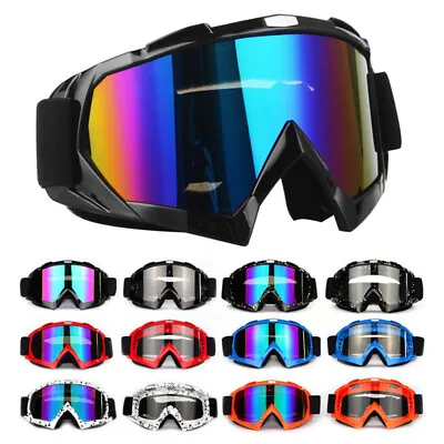 £13.99 • Buy Sports Goggles Ski Snowboard Snowmobile Motorbike Windproof Safety Glasses UV400