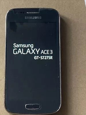 Samsung Galaxy Ace 3 GT-S7275R - Metallic Black (EE) Smartphone • £17