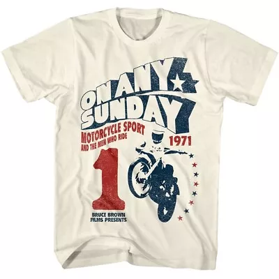 On Any Sunday Motorcycle Sport 1971 Men's T Shirt • $23.50