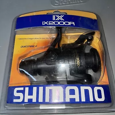 New SHIMANO IX 2000R Spinning Reel Quick Fire II Rear Drag Factory Sealed • $35