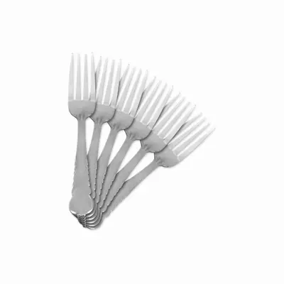 £4.68 • Buy 6 Pcs Mini Stainless Steel Silver Forks Set Cake Dessert Cutlery Stainless Pro