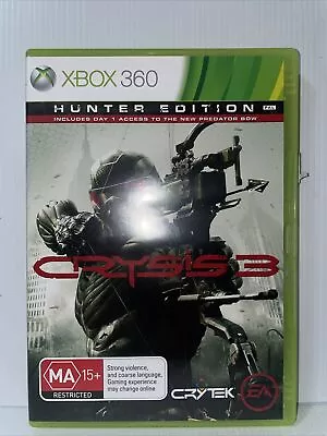 Microsoft Xbox 360 Crysis 3 Hunter Edition Game R4 PAL AUS/NZ • $8.85