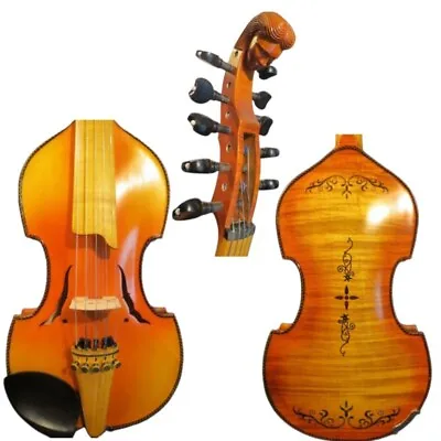 Baroque Style SONG Brand Master 5x5 String 14  Viola D'Amorecarving Back #14093 • £599