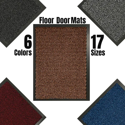 £33.96 • Buy Large Heavy Duty Door Mat Runner Rubber Barrier Non Slip Rugs Back Hall Kitchen