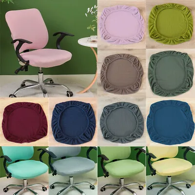 $8.64 • Buy Universal Stretch Wedding Dining Room Chair Seat Cushion Covers Bar Party Office