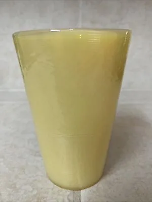 Yalos Casa Murano Tumbler Yellow Milkglass 12 OZ 5.25  No Chips Replacement • $29