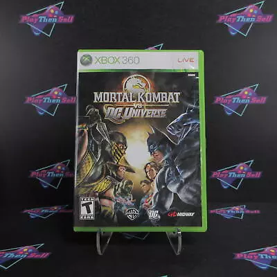 Mortal Kombat Vs. DC Universe Xbox 360 - Complete CIB • $29.95