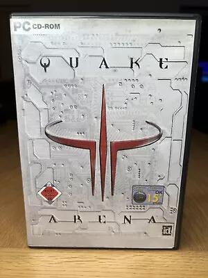 Quake III Arena 3 (PC CD) VGC! With Manual And Original Purchase Receipt 2001 • £13.99