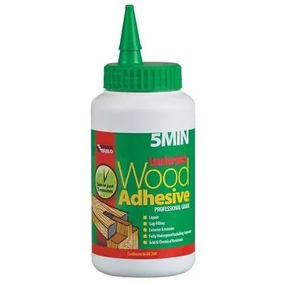 £13.70 • Buy 5 Minute Pu Wood Adhesive Polyurethane Liquid 750grm Fast Setting Everbuild