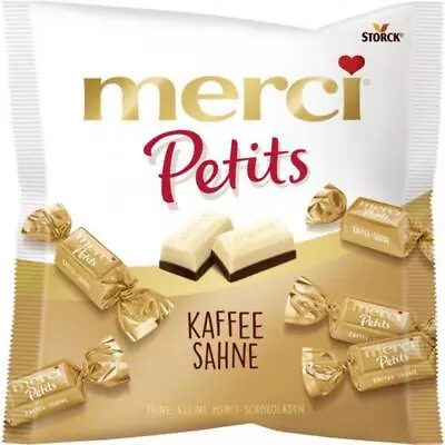 Merci Chocolate | Merci Petits Coffee Cream | 44 Ounce Total /125 Gr • £14.78