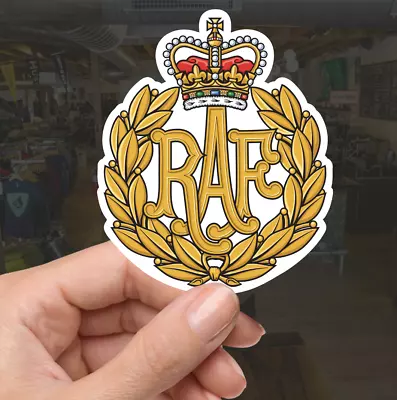 Royal Air Force (RAF) Waterproof Vinyl Stickers - Official MoD Reseller • £1.92