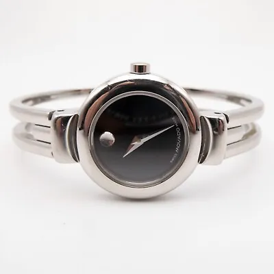 Movado Harmony 84 A1 809 A Stainless Steel Quartz Wristwatch Runs & Keeps Time • $76