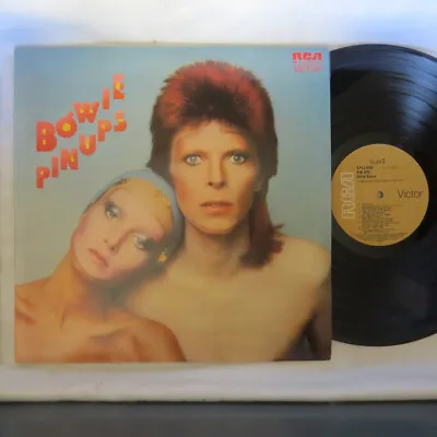 David Bowie-Pinups (Aussie Press)-VINYL LP-NM-USED-SHLP_4713 • $50