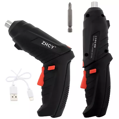 Electric Screwdriver Cordless Mini Rechargeable Drill USB Charging Power Tool US • $14.98