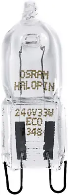 £14.09 • Buy Osram Halopin 66733 G9 Halogen Bulbs 33 Watts / 230 Volt Clear Set Of 5... 