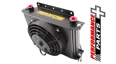 AEROFLOW NEW!! 25 Row Universal Modular Oil Cooler With Fan & Shroud AF72-4125 • $485