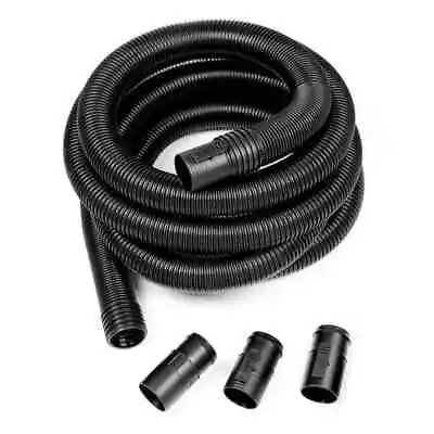 2-1/2 In. X 13 Ft. Dual-Flex Tug-A-Long Locking Vacuum Hose For RIDGID Wet/Dry S • $33.56