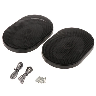 $72.40 • Buy Pair Of 5x7inch 380W 2-Way Car Audio Coaxial Speakers Clear Sound Effect