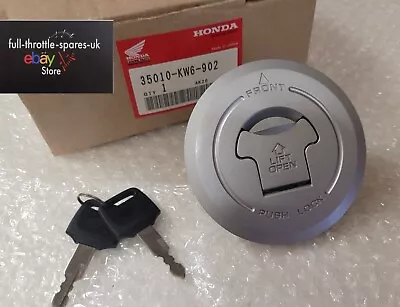 Fits: HONDA CB 600 HORNET 1998-02 NEW GENUINE HONDA FUEL CAP WITH 2 KEYS PETROL • £29.99