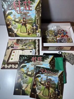 Village Board Game By Inka And Markus Brand - COMPLETE - Chinese Version! • $23.40