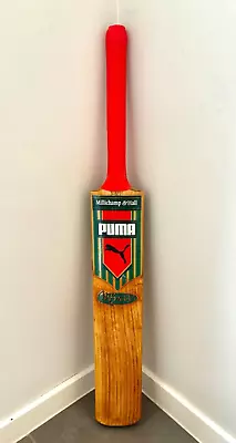 Puma Millichamp & Hall MB 1000 Cricket Bat Size SM Signed By Bob Simpson • $399