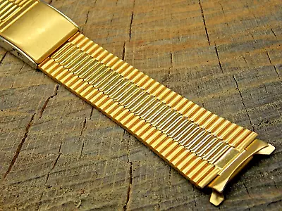 Seiko USA 18mm Base Metal Sliding Clasp Vintage NOS Unused Watch Band Bracelet • $59