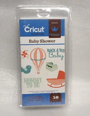 Cricut Baby Shower Cartridge - New In Factory Sealed Package • $21.50