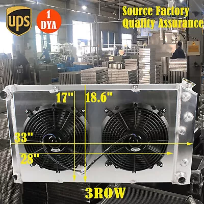 28  161 Radiator Fan Shroud For Chevy 1970-1977 Monte Carlo 71-79 Impala Caprice • $195