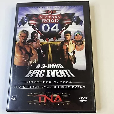 TNA Wrestling Victory Road 2004 (DVD 2-Disc Set) AJ  - Jeff Hardy • $5.99