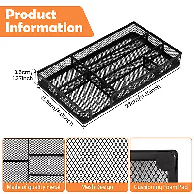 Desk Drawer Organizer Tray 6-Compartment Drawer Organizer 11 X 6.1 X Toejt • $22.09