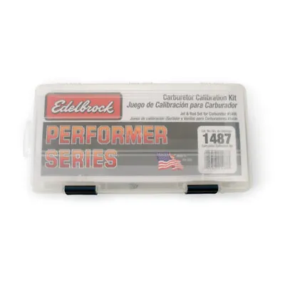 $60.95 • Buy Edelbrock Carburetor Calibration Kit 1487; Calibration Kit For Edelbrock 1406