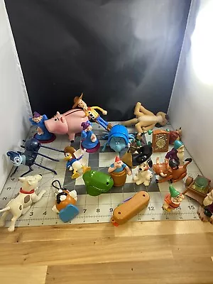 HUGE LOT 1990s McDonalds Disney Fast Food Toys Toy Story 7 Dwarfs Donald Duck  • $6.99