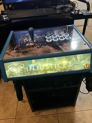 Rare Injustice 2 Fight Stick For  PS4 (Used But In Great Looking Condition) • $700