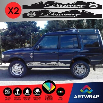 Adesivi Decorativi 4x4 E SUV Off Road - Kit 2 Pezzi Antracite 20x6,5 Cm - Autoadesivi Resistenti Per Auto E Moto - Foto 4