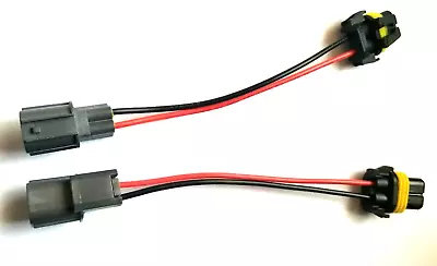 2pc Mitsubishi OEM HID BALLAST To Aftermarket Converter PIGTAIL PLUG Wire Socket • $19.99