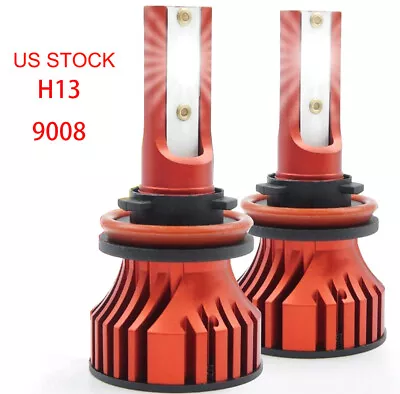 2x 9008 H13 LED Headlight Bulb  For Dodge Ram 1500  2006-2012 High Low Beam Kit • $11.99