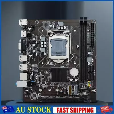 H61 Desktop Motherboard 1600MHz LGA1155 Computer Motherboard USB 2.0 For I3 2130 • $46.22