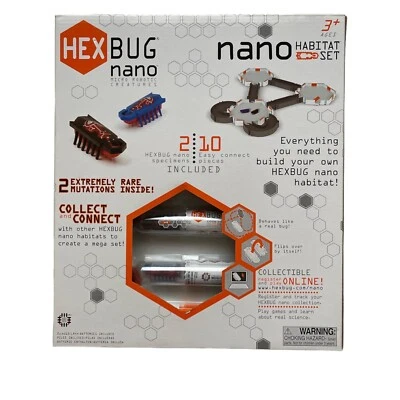 $22.99 • Buy Hexbug Nano Habitat Set With 2 Rare Mutations - Complete NEW