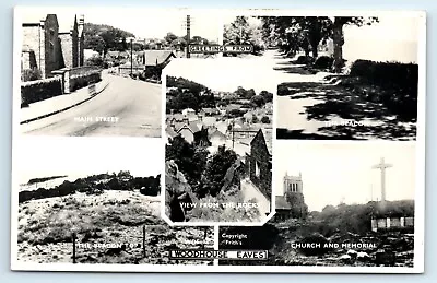 POSTCARD Woodhouse Eaves Nr Leicester Multiview Main Street Beacon Etc RP • £4.99