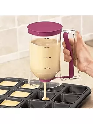 1pc Pancake Cupcake Batter Dispenser With Foldable Batter Separator • $8.95