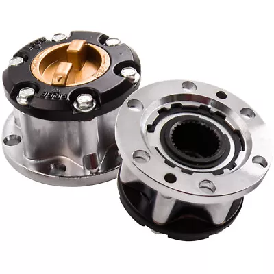 Free Wheeling Wheel Hubs For Toyota Landcruiser 40 55 60 70 72 73 75 80 Series • $68