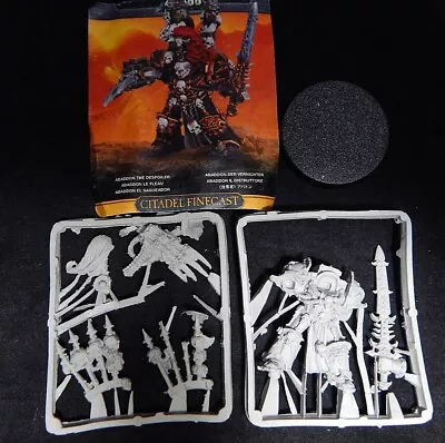 Games Workshop - 40k -Chaos Space Marines - Abaddon The Despoiler  - Finecast • £30