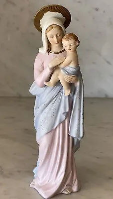 Vintage Porcelain Ceramic Wale's Japan Madonna And Child Statue • $29.99