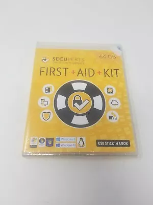 SecuPerts First Aid Kit 64 GB USB Virus Remover For Windows & Linux • $39.95