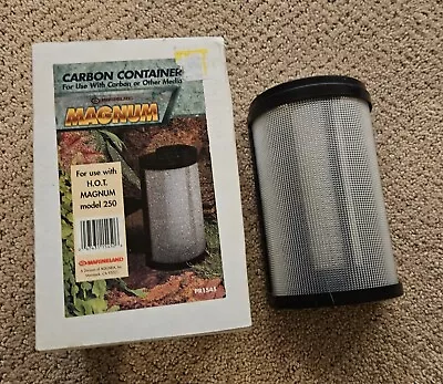 Marineland Magnum Carbon & Media Container # PR1545 For Magnum 250 - NEW • $22