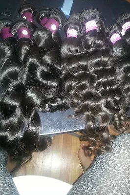 (2 3 & 4 Bundles Deals) 100% Virgin Hair Malaysian Or Relaxed Natural • $125