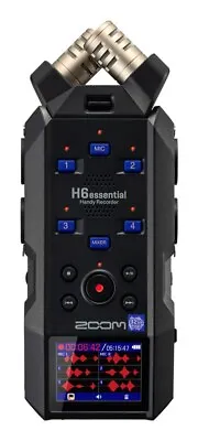 Zoom H6e Portable Multi-Track Handy Recorder • £285