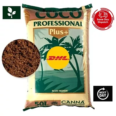 Canna Coco Pro Plus 50 Litre Bag Professional Discreet Packaging NEXT DAY POST • £18.85