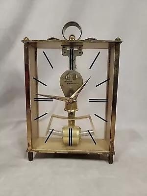 Vintage Kundo Electronic Clock Kiennger & Obergfell Battery Pendulum Germany • $55