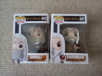 £5 • Buy Funko Pop Vinyl Gandalf The Grey And Saruman Ex Con